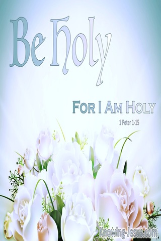 1 Peter 1:15 Just Be (devotional)05:03 (blue)